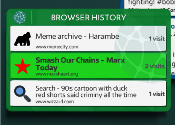 Need to Know game screenshot of threat identification using BLACKSHEEP system